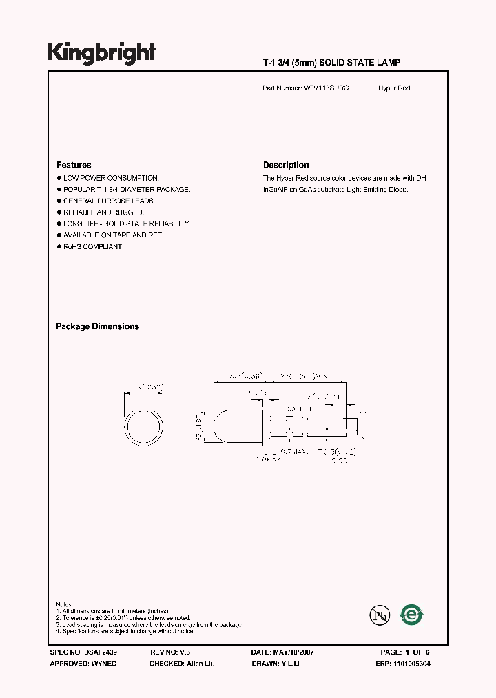 WP7113SURC_4129609.PDF Datasheet