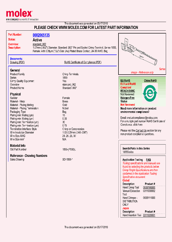 0002065135_4841397.PDF Datasheet
