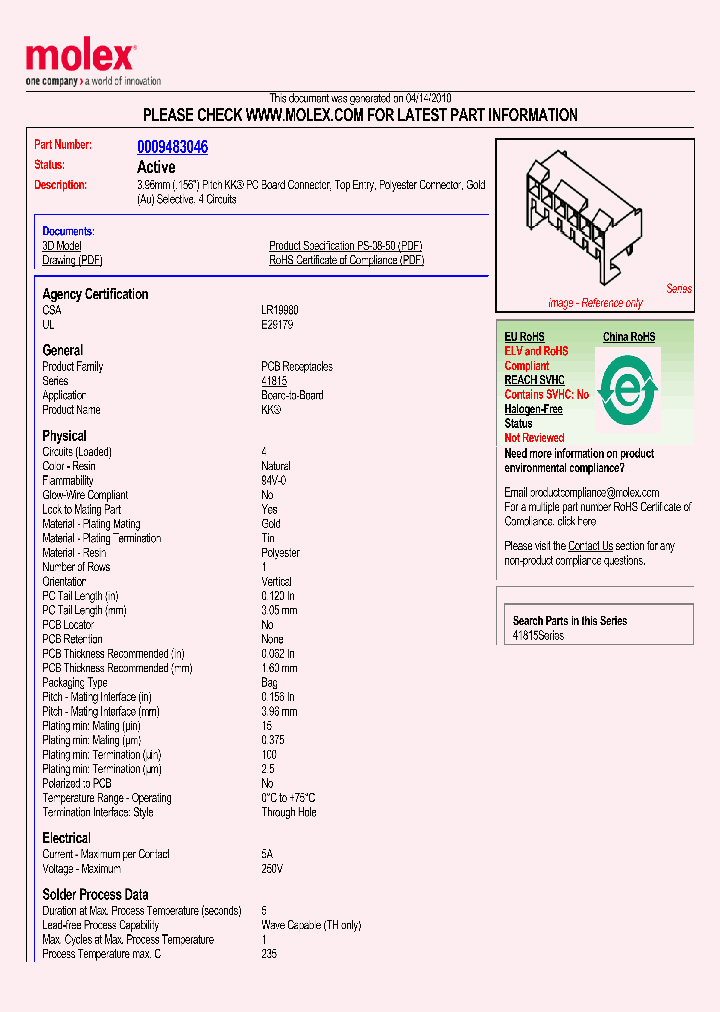 0009483046_4845952.PDF Datasheet