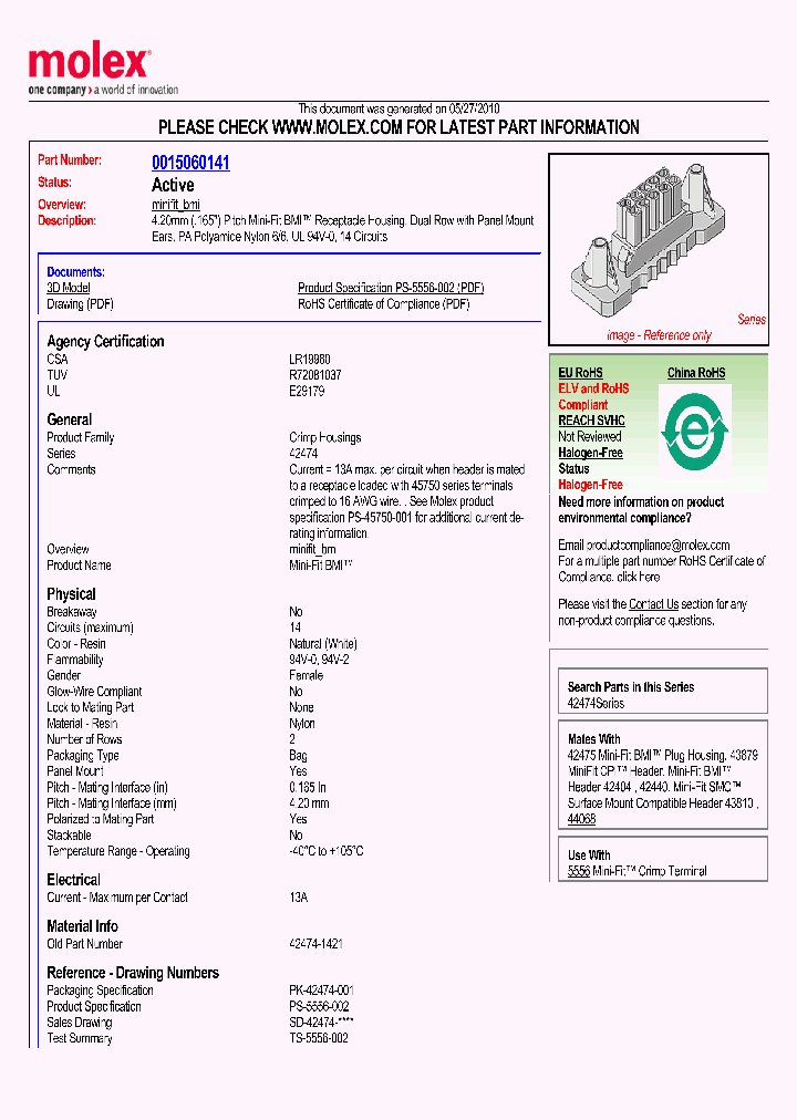 0015060141_4796586.PDF Datasheet