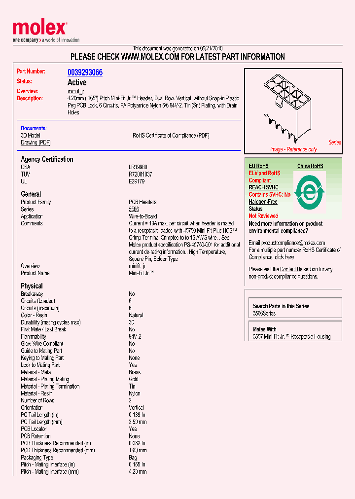 0039293066_4872833.PDF Datasheet
