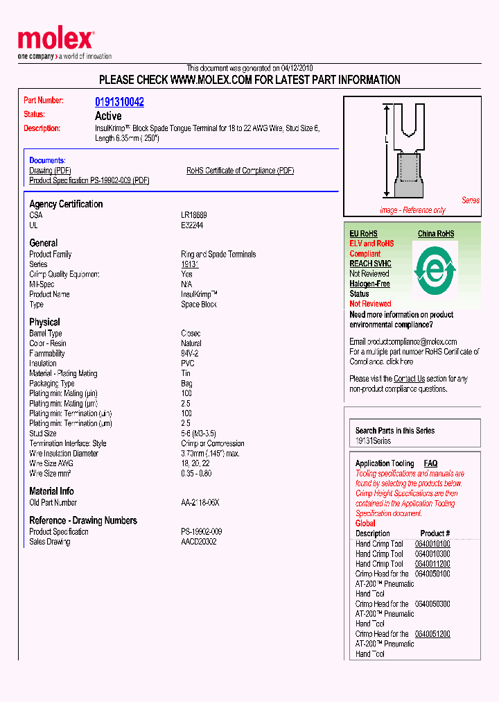 0191310042_4901543.PDF Datasheet