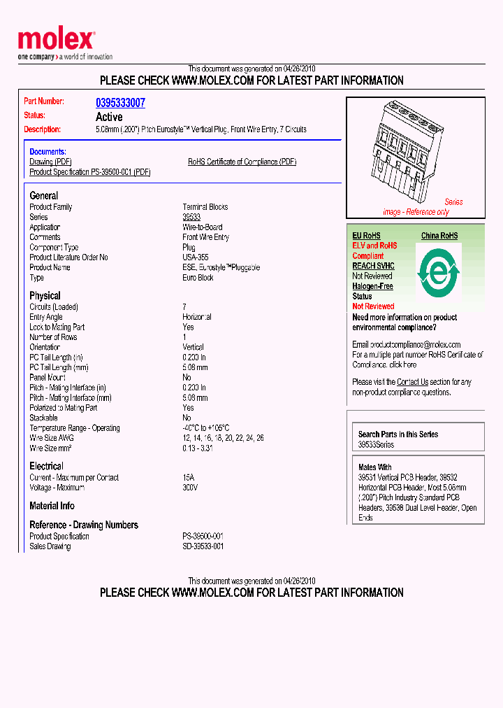 0395333007_4898718.PDF Datasheet