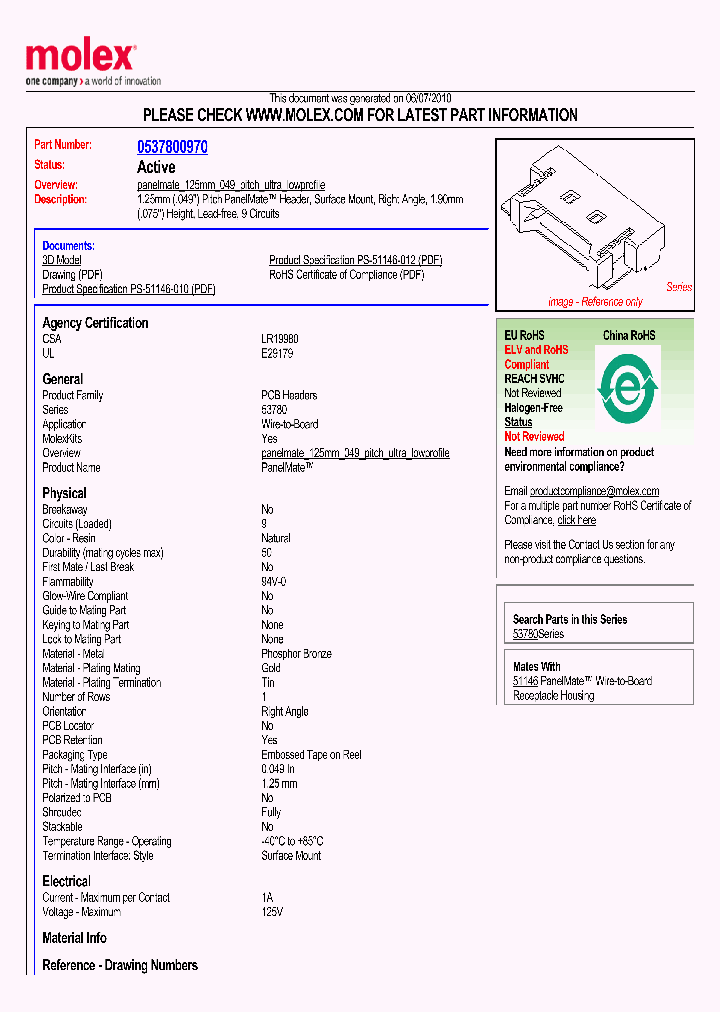 0537800970_4846481.PDF Datasheet