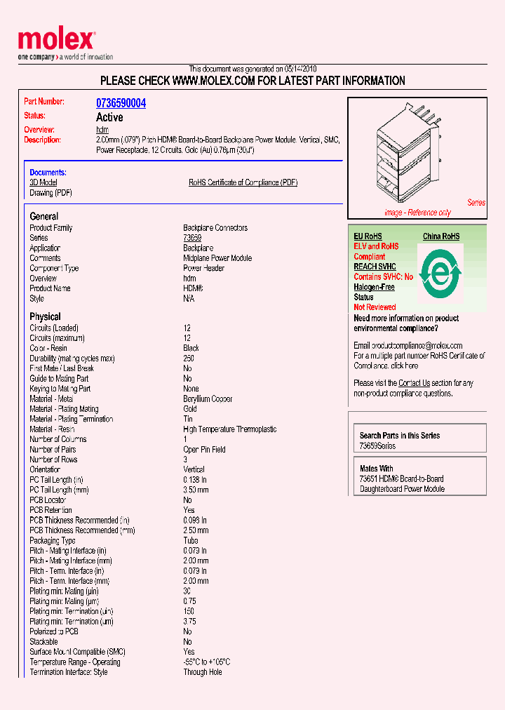 0736590004_4901311.PDF Datasheet