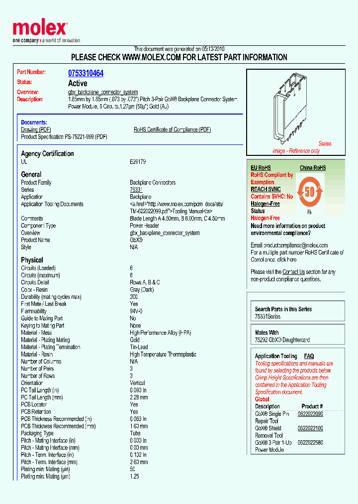 0753310464_4809536.PDF Datasheet