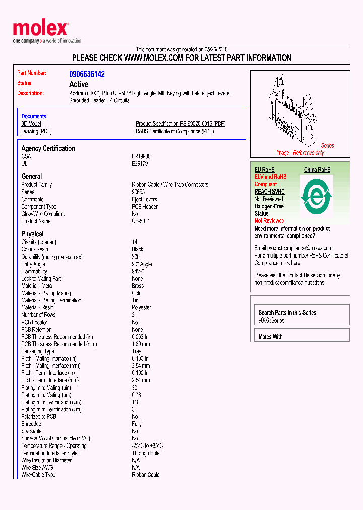 0906636142_4814590.PDF Datasheet