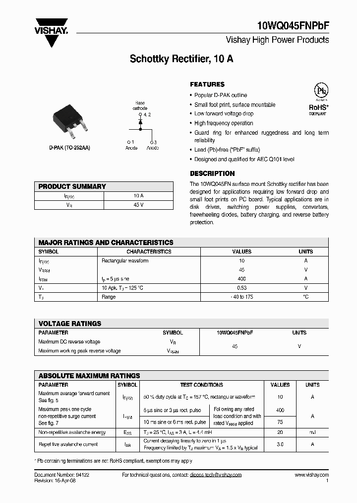 10WQ045FN045PBF_4255672.PDF Datasheet