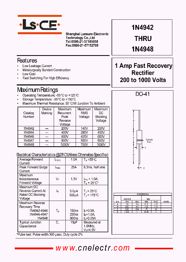 1N4942_4604380.PDF Datasheet