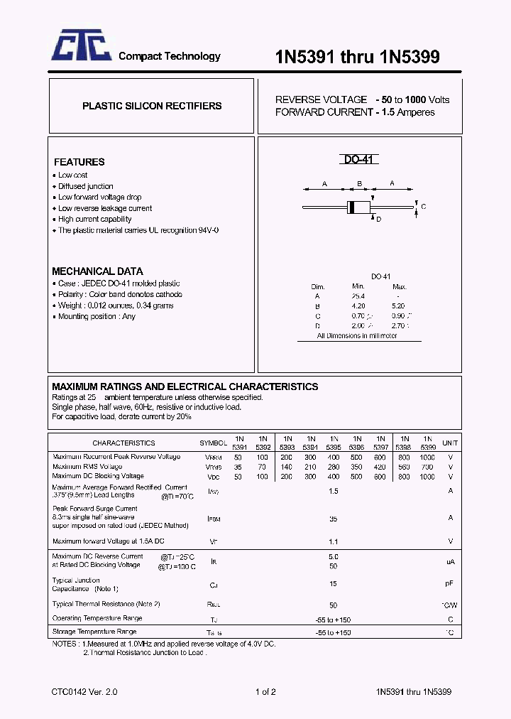 1N53911_4794627.PDF Datasheet