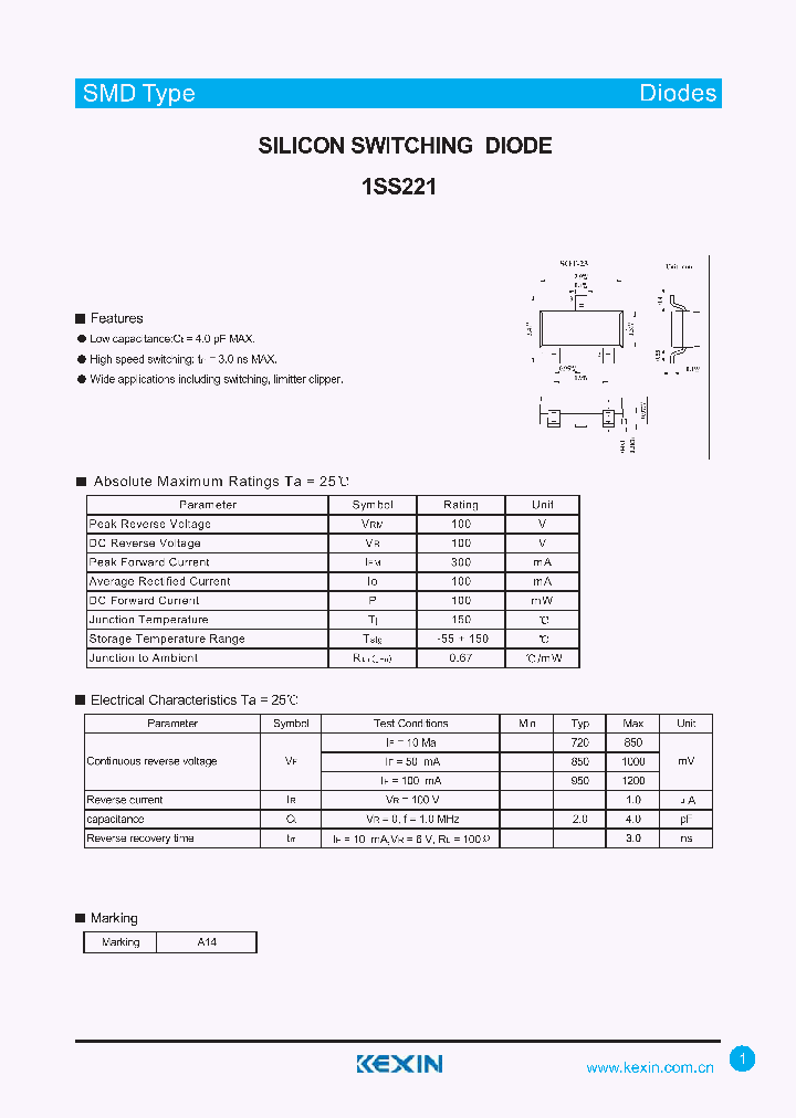 1SS221_4319889.PDF Datasheet