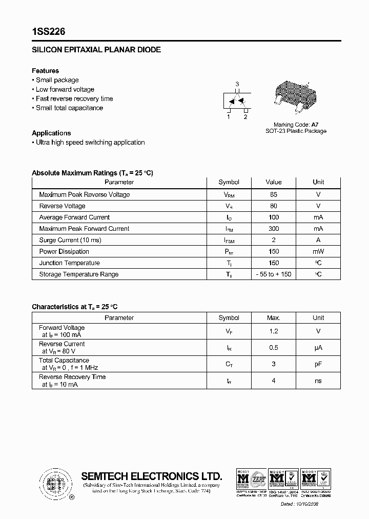 1SS226_4656643.PDF Datasheet
