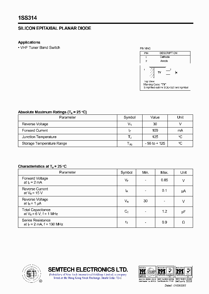 1SS314_4717320.PDF Datasheet