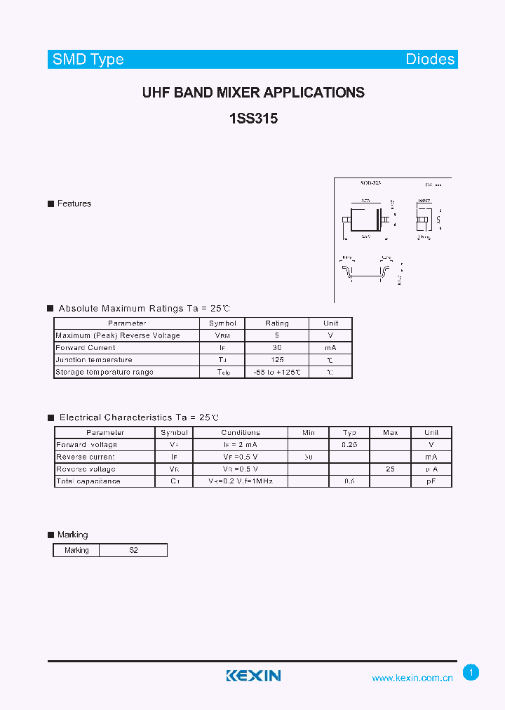 1SS315_4319883.PDF Datasheet