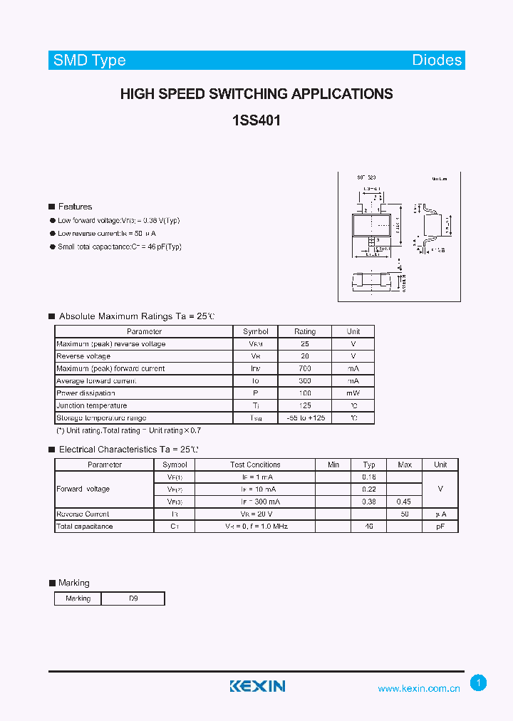 1SS401_4336904.PDF Datasheet