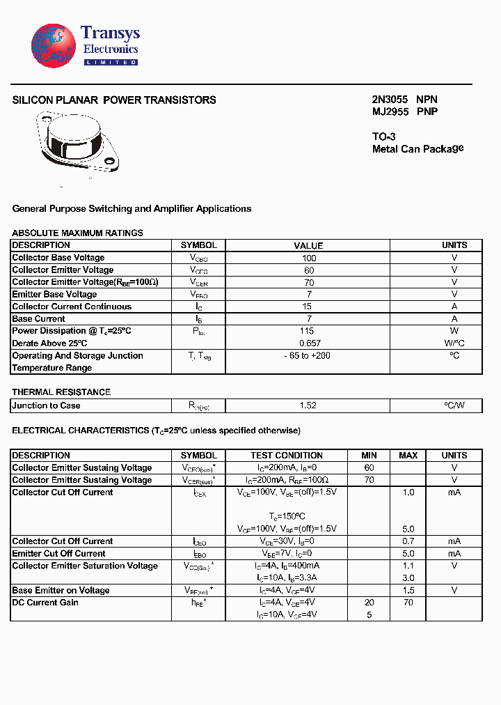 2N3055_4213225.PDF Datasheet