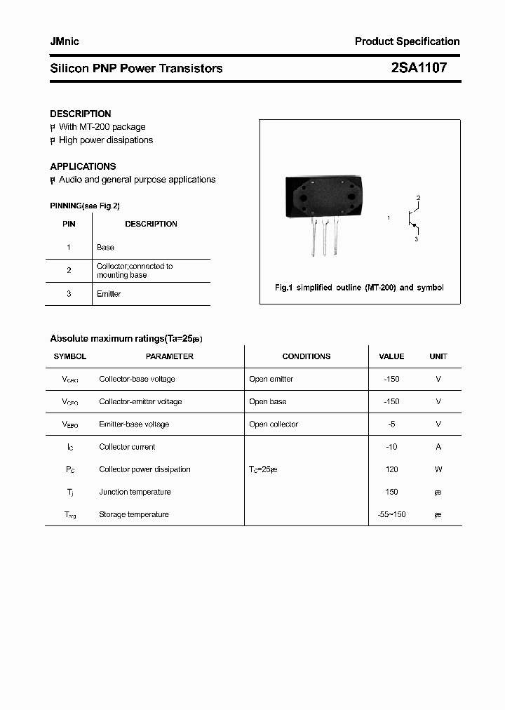 2SA1107_4743661.PDF Datasheet