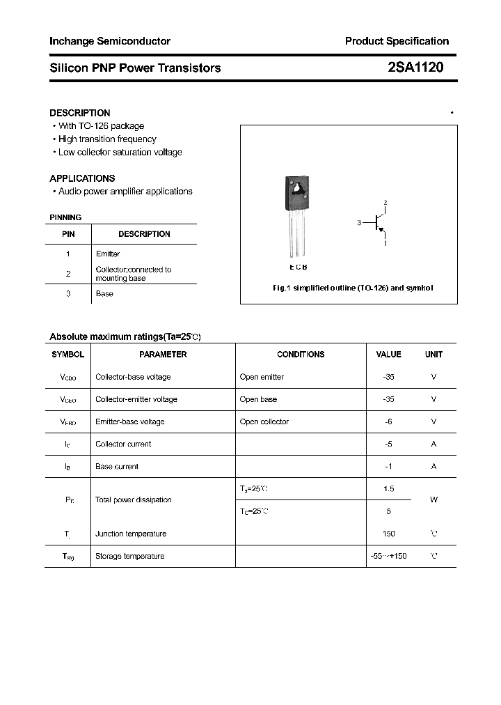 2SA1120_4507200.PDF Datasheet