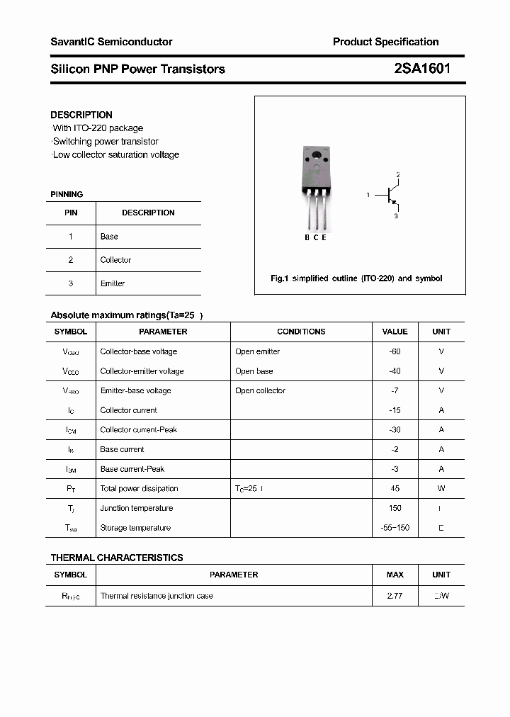 2SA1601_4391491.PDF Datasheet