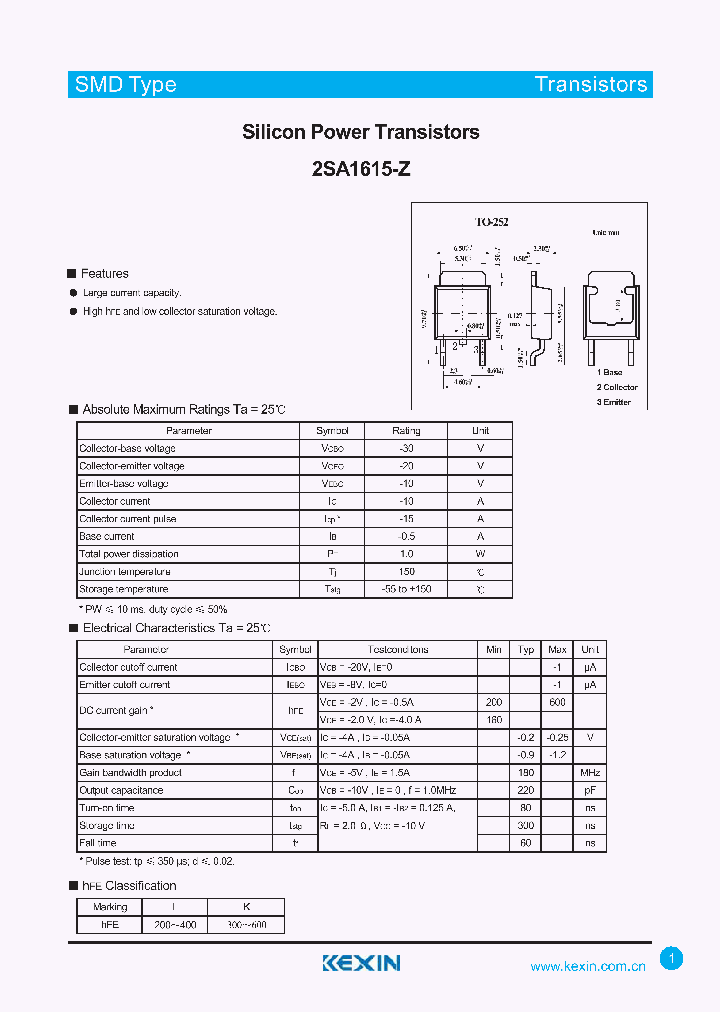 2SA1615-Z_4339255.PDF Datasheet