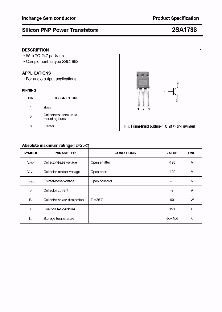 2SA1788_4289460.PDF Datasheet