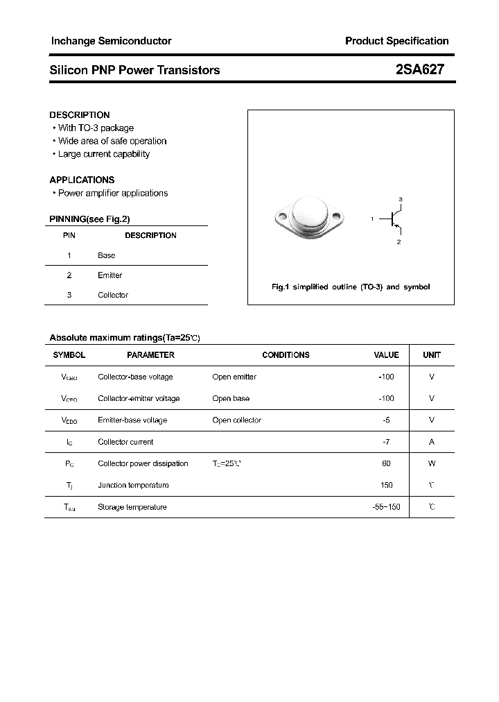 2SA627_4328248.PDF Datasheet