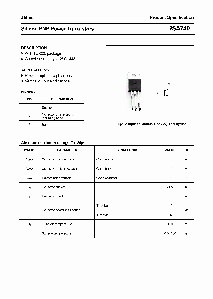 2SA740_4635156.PDF Datasheet