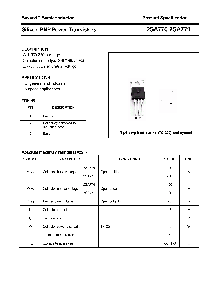 2SA770_4390721.PDF Datasheet