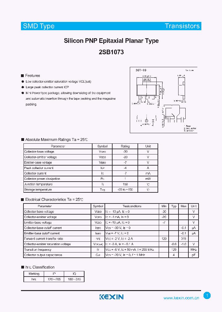 2SB1073_4296830.PDF Datasheet