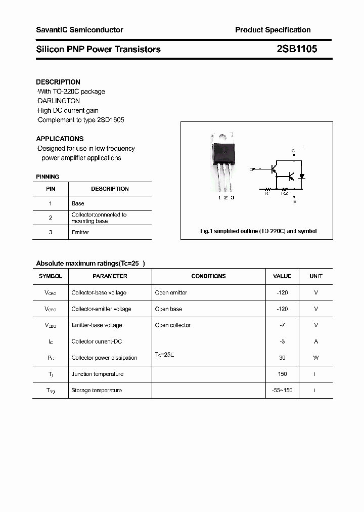 2SB1105_4396824.PDF Datasheet