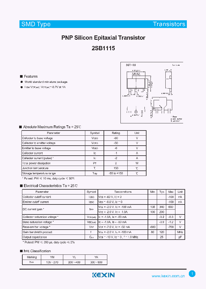 2SB1115_4339397.PDF Datasheet