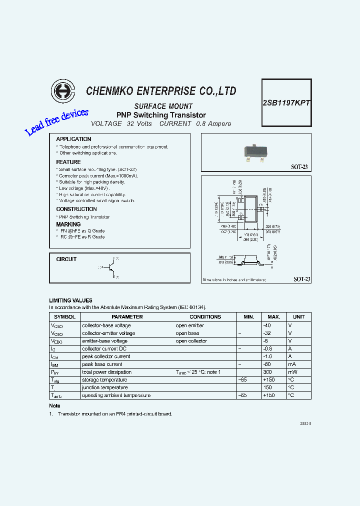 2SB1197KPT_4525302.PDF Datasheet