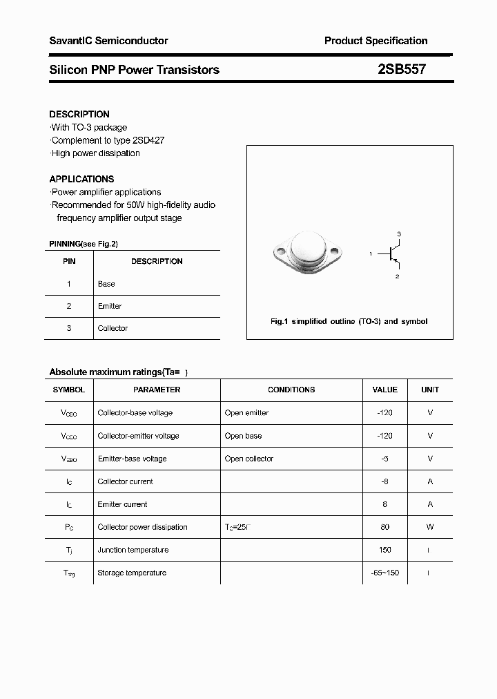 2SB557_4442419.PDF Datasheet