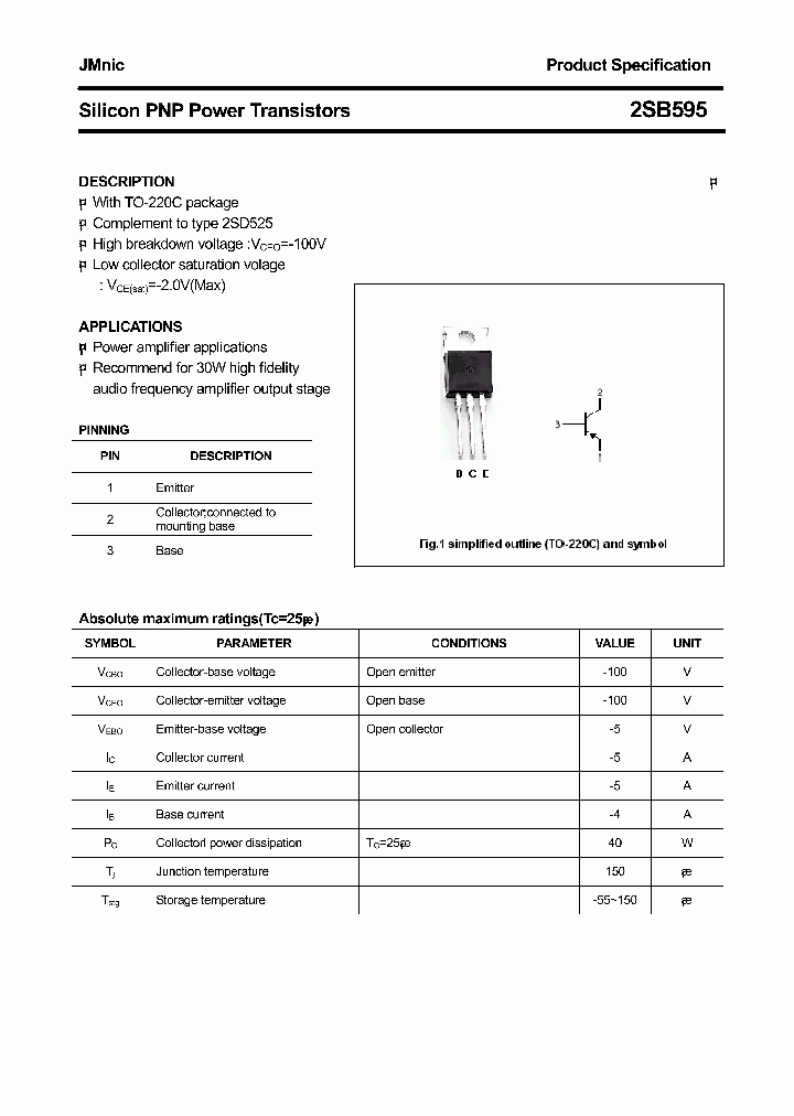 2SB595_4646919.PDF Datasheet