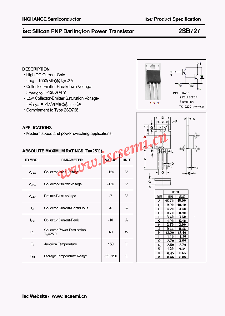 2SB727_4385377.PDF Datasheet