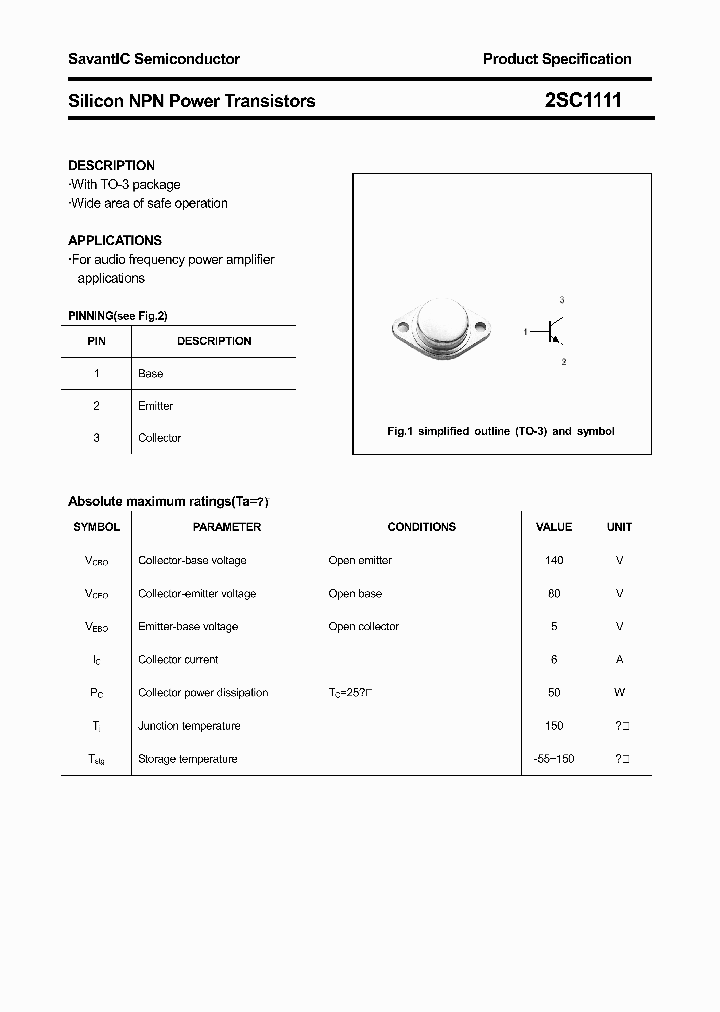 2SC1111_4414145.PDF Datasheet