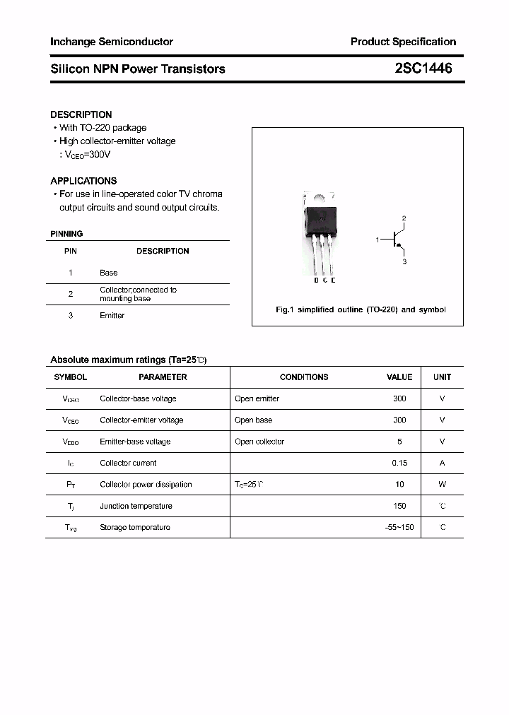 2SC1446_4353212.PDF Datasheet