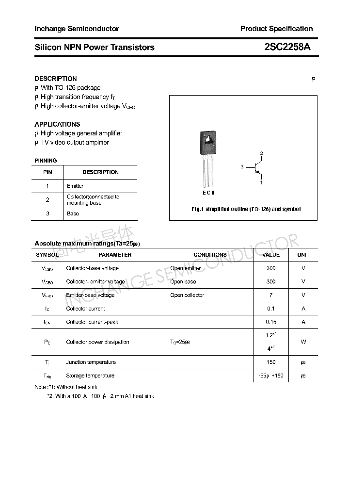 2SC2258A_4313798.PDF Datasheet