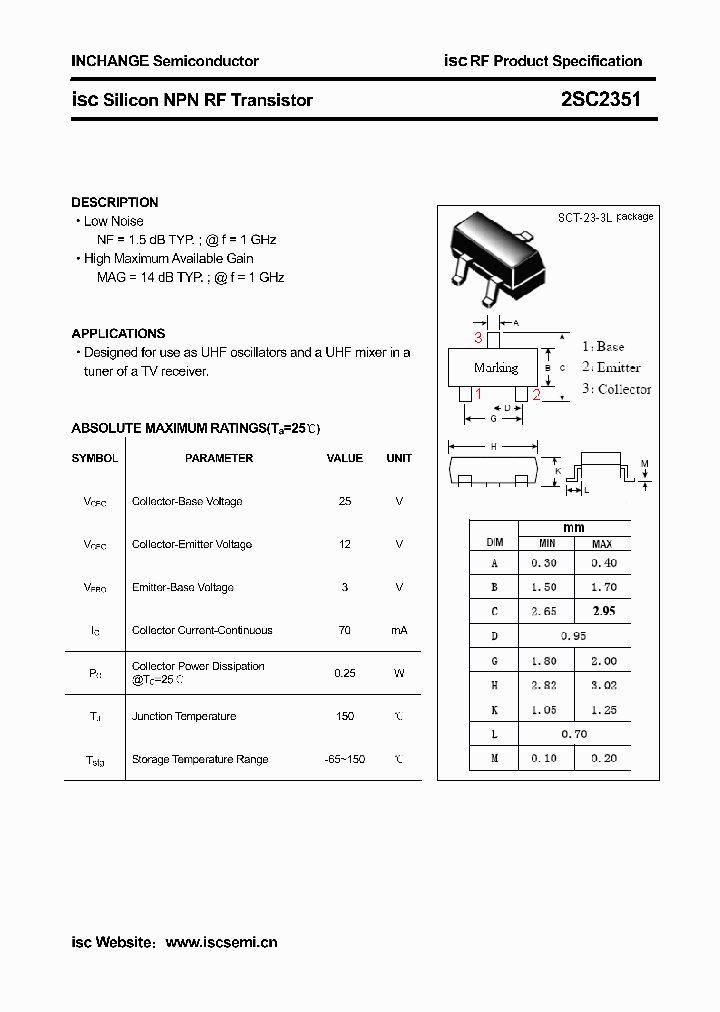 2SC2351_4305889.PDF Datasheet