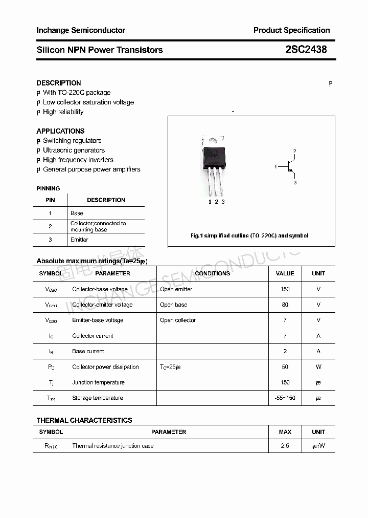 2SC2438_4305887.PDF Datasheet