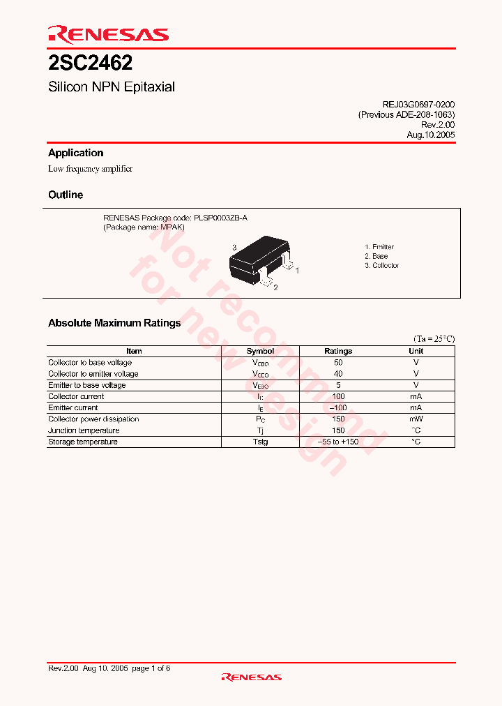 2SC2462LBTL-E_4234393.PDF Datasheet