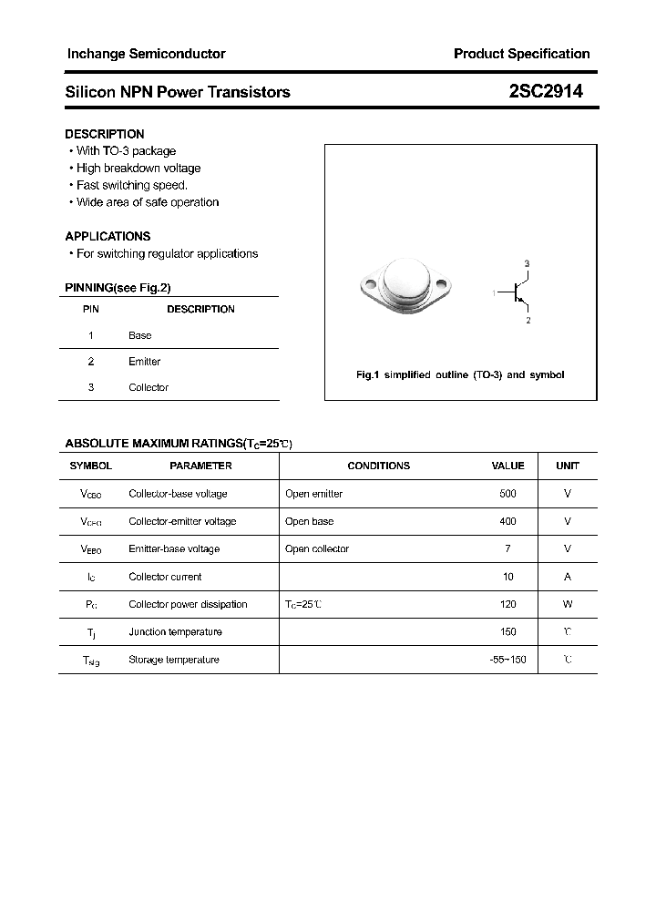 2SC2914_4354388.PDF Datasheet