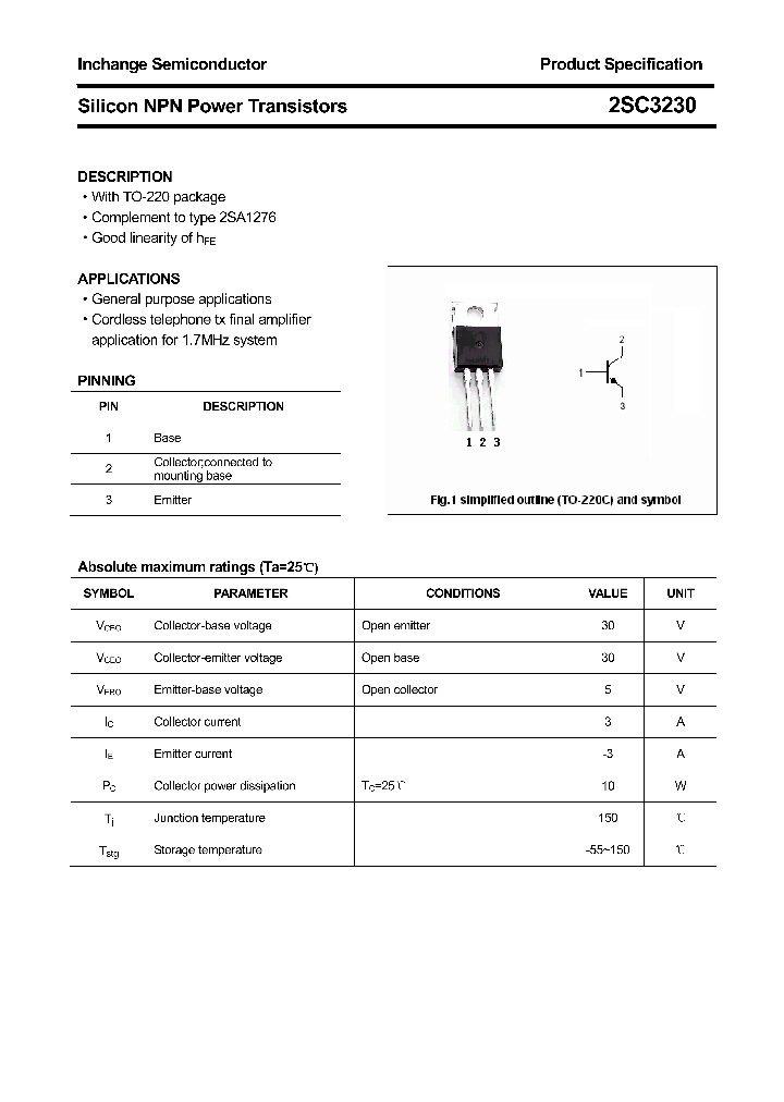 2SC3230_4353239.PDF Datasheet