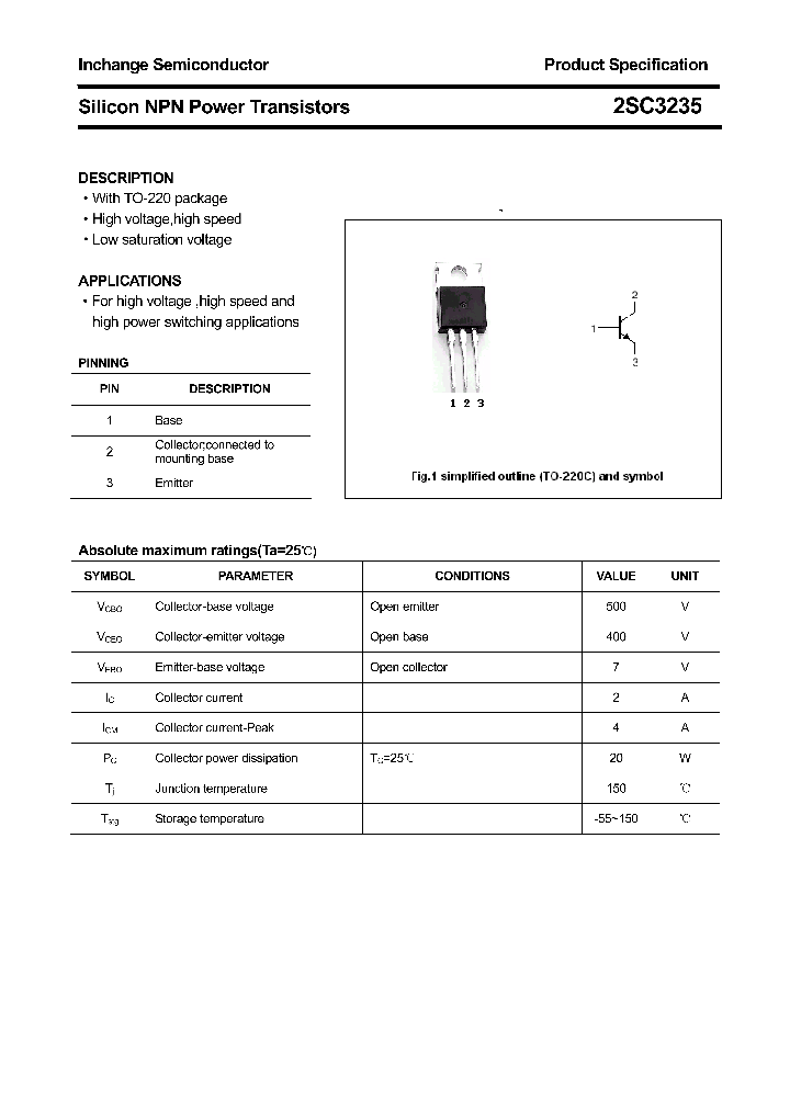 2SC3235_4353241.PDF Datasheet