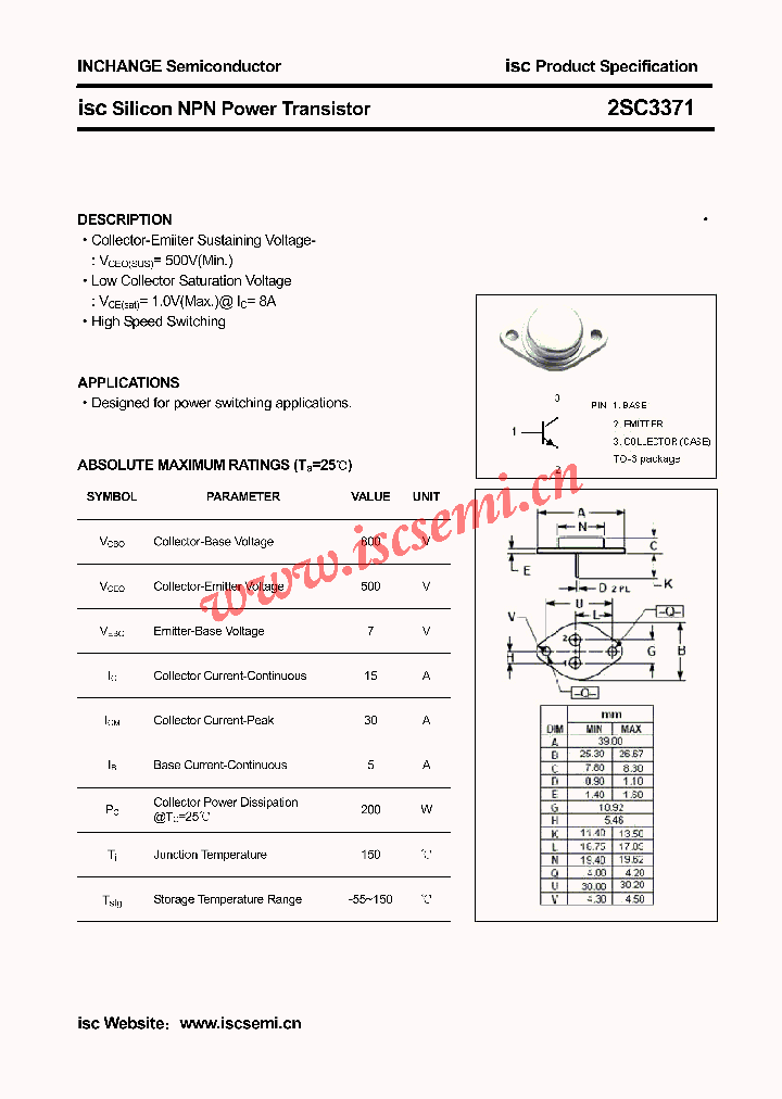 2SC3371_4677164.PDF Datasheet