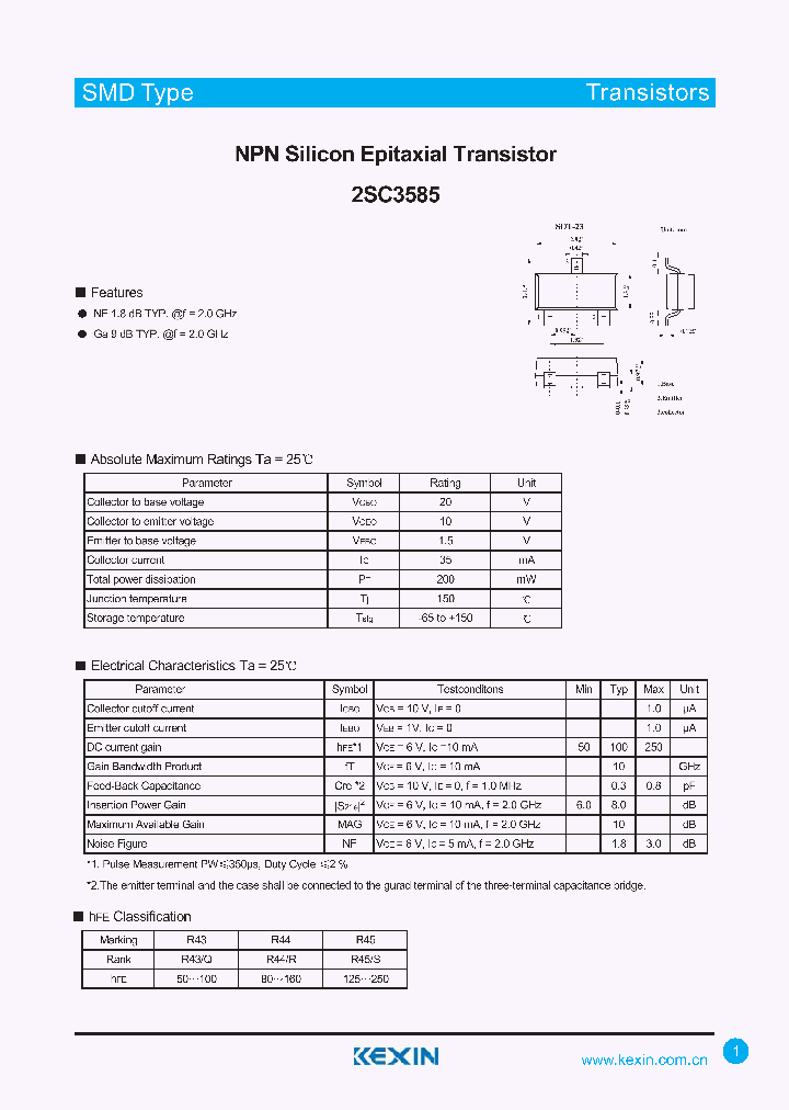 2SC3585_4308904.PDF Datasheet