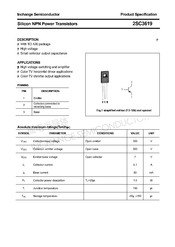 2SC3619_4369955.PDF Datasheet