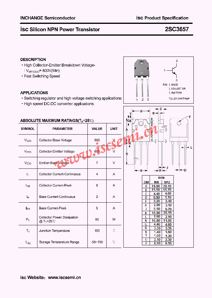 2SC3657_4667588.PDF Datasheet