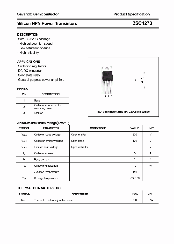 2SC4273_4394269.PDF Datasheet