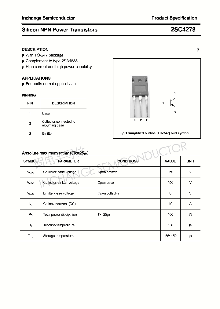 2SC4278_4394275.PDF Datasheet